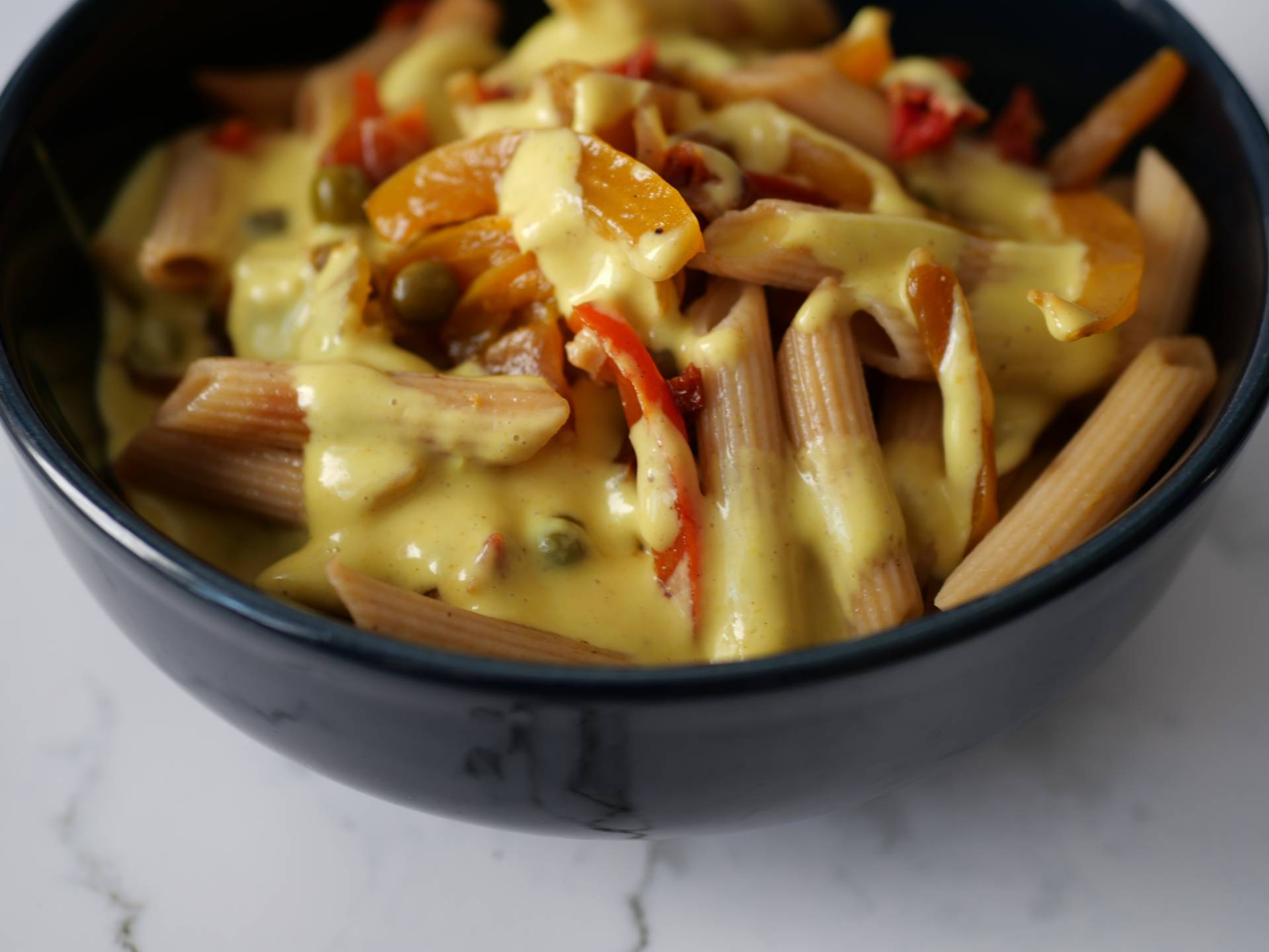 Curry Sun-Dried Tomato Pasta