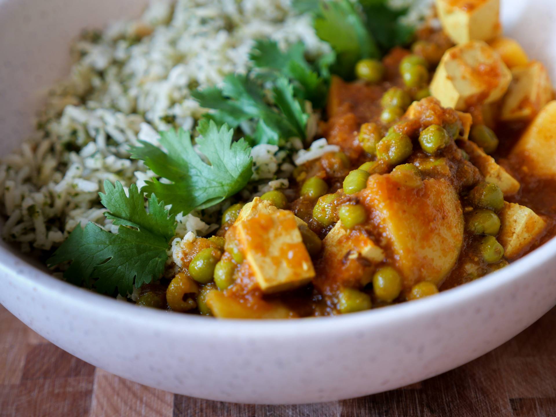 Potato and Tofu Curry
