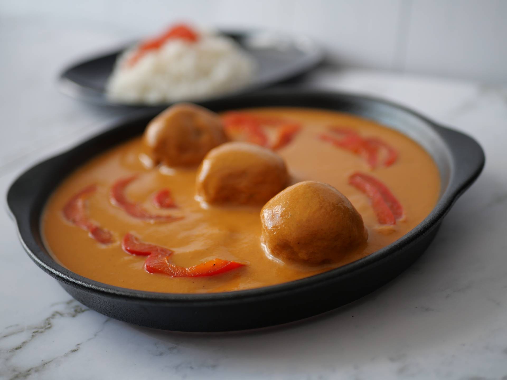 Malai Kofta and Rice